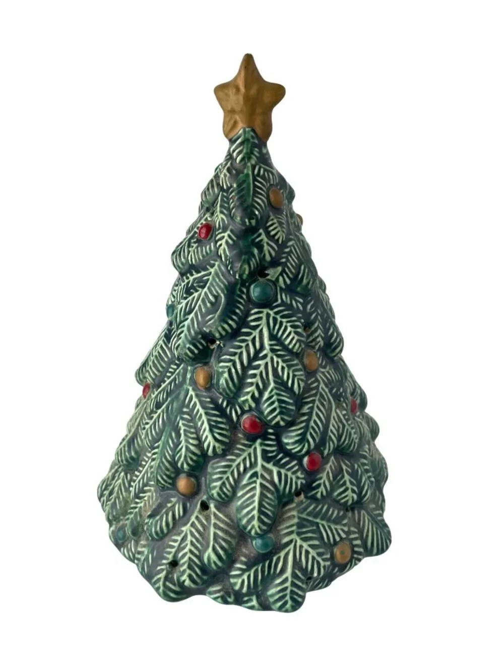 Christmas Tree Pomander Holiday Ceramic 9